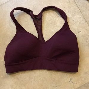 Maroon/ Burgundy Lululemon Sports Bra